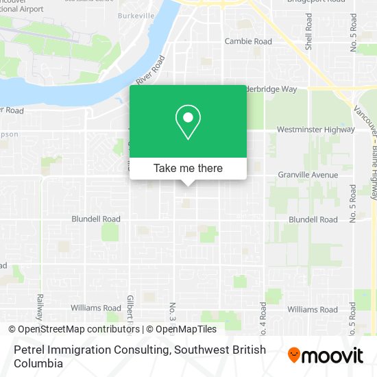 Petrel Immigration Consulting map