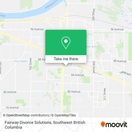 Fairway Divorce Solutions map