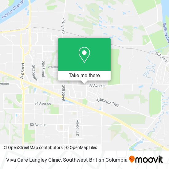 Viva Care Langley Clinic map