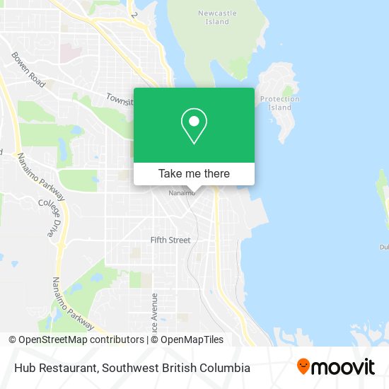 Hub Restaurant map