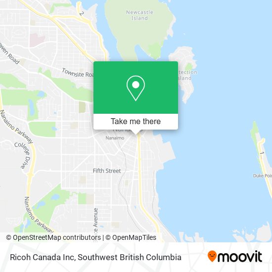 Ricoh Canada Inc map