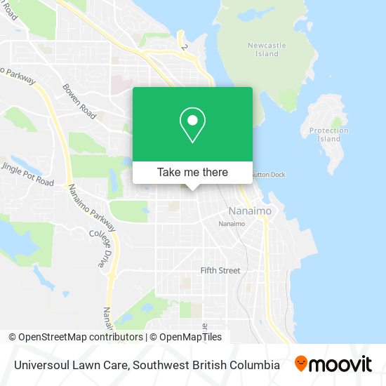 Universoul Lawn Care map