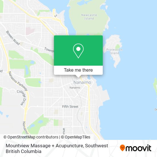 Mountview Massage + Acupuncture map