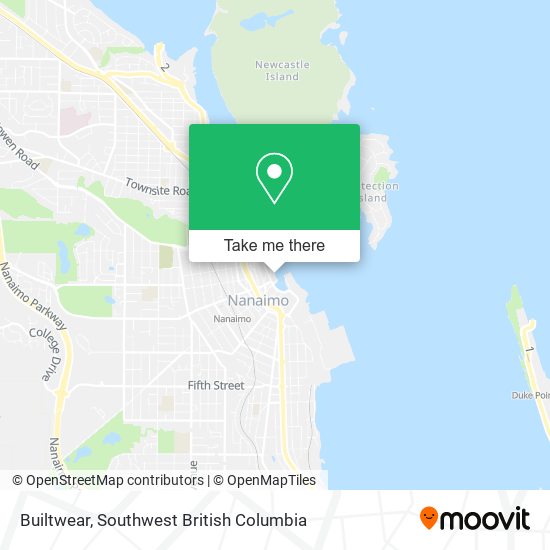 Builtwear map