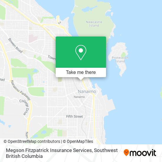 Megson Fitzpatrick Insurance Services map