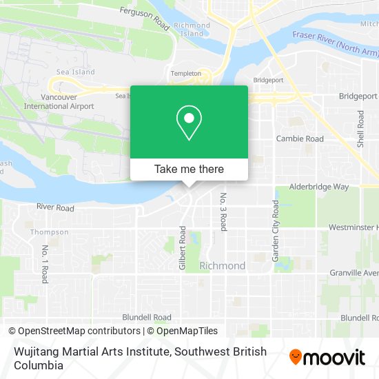 Wujitang Martial Arts Institute map