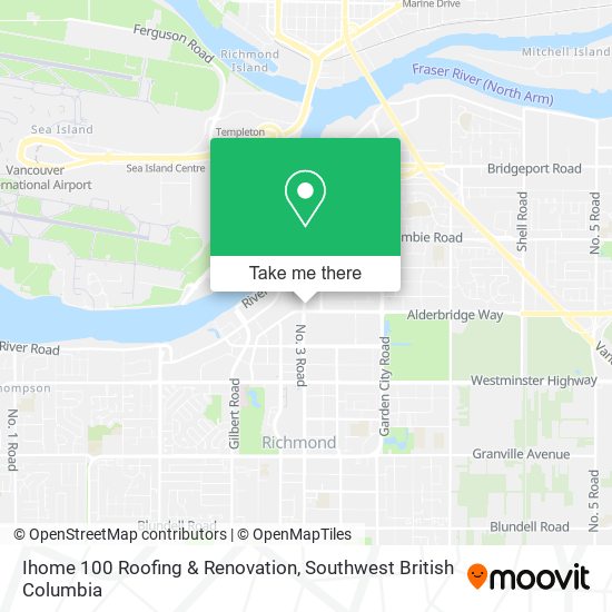 Ihome 100 Roofing & Renovation map