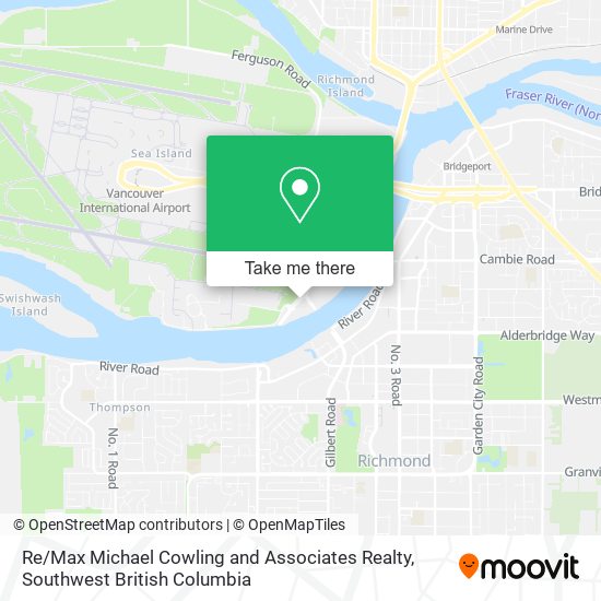 Re / Max Michael Cowling and Associates Realty map