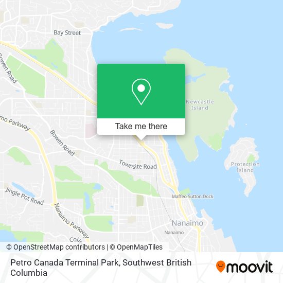 Petro Canada Terminal Park map