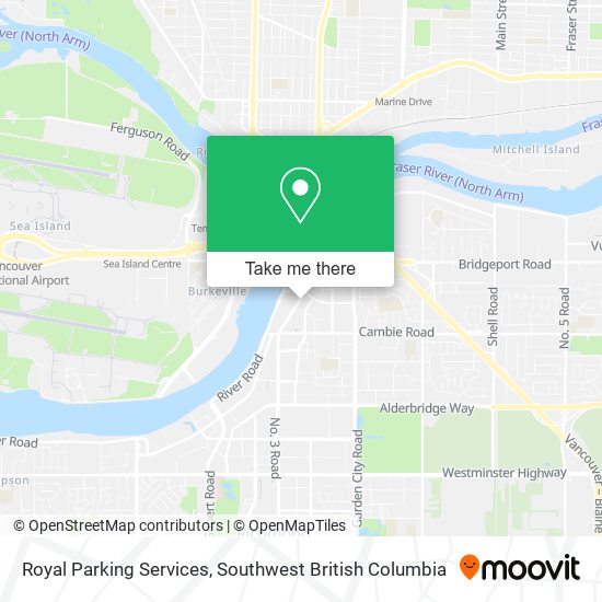 Royal Parking Services map