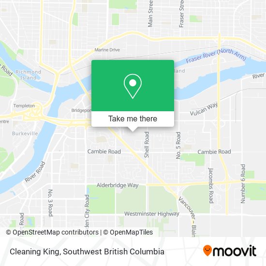 Cleaning King map