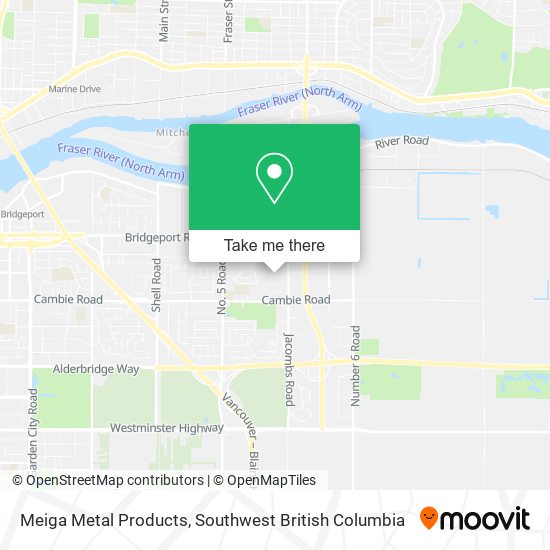 Meiga Metal Products map