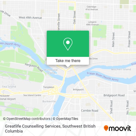 Greatlife Counselling Services map