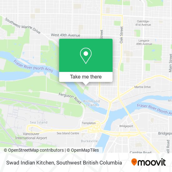 Swad Indian Kitchen map