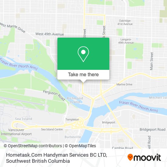 Hometask.Com Handyman Services BC LTD map