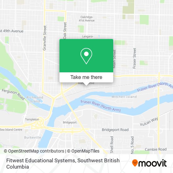 Fitwest Educational Systems map