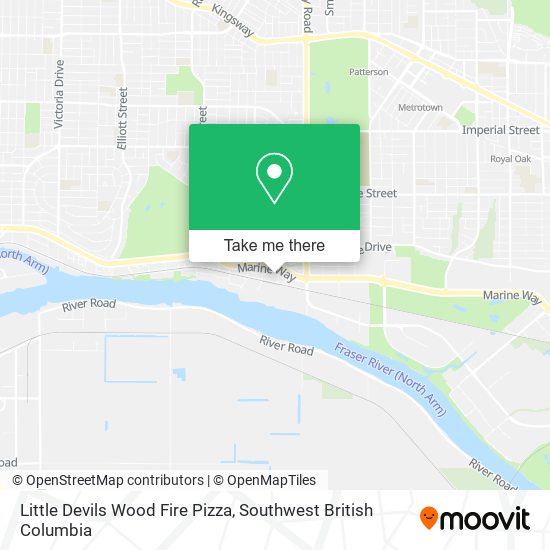 Little Devils Wood Fire Pizza plan