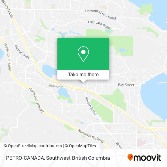 PETRO-CANADA map