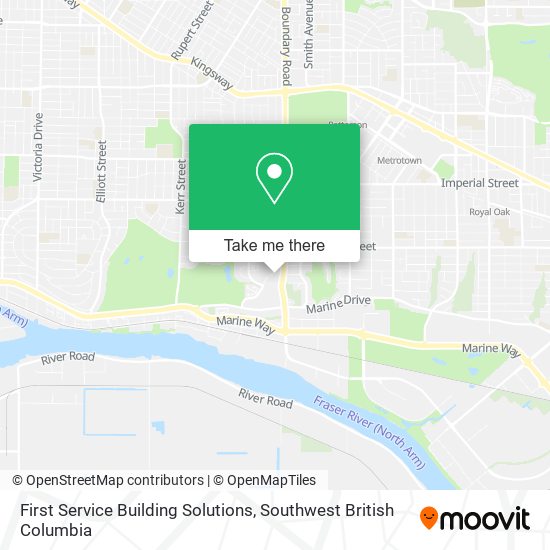 First Service Building Solutions map