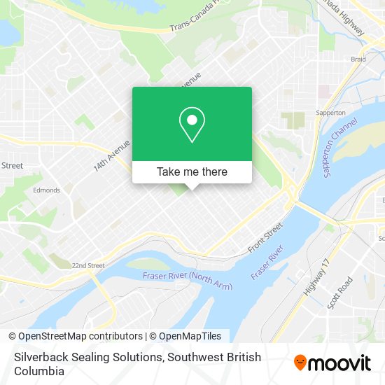 Silverback Sealing Solutions map