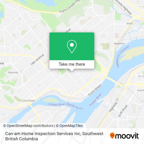 Can-am Home Inspection Services Inc map