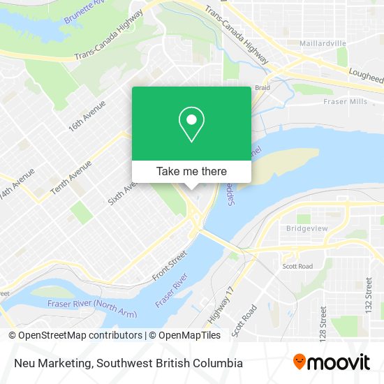 Neu Marketing map