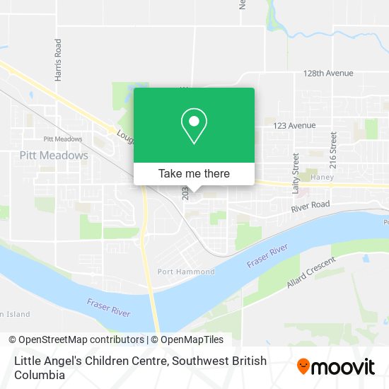 Little Angel's Children Centre map