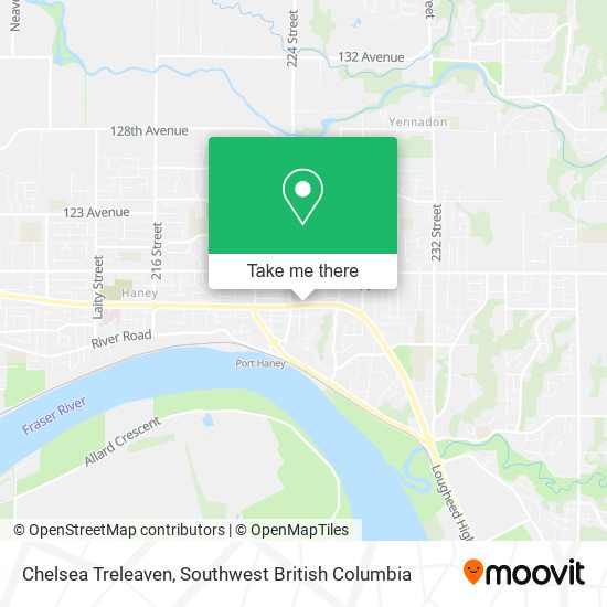 Chelsea Treleaven map