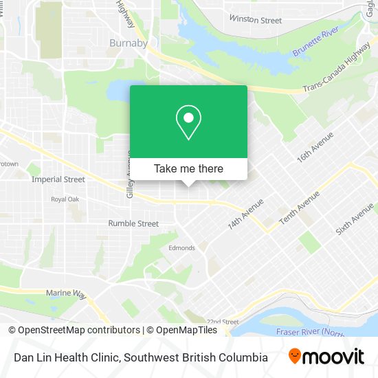 Dan Lin Health Clinic map