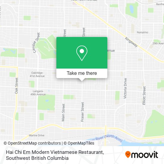 Hai Chi Em Modern Vietnamese Restaurant map