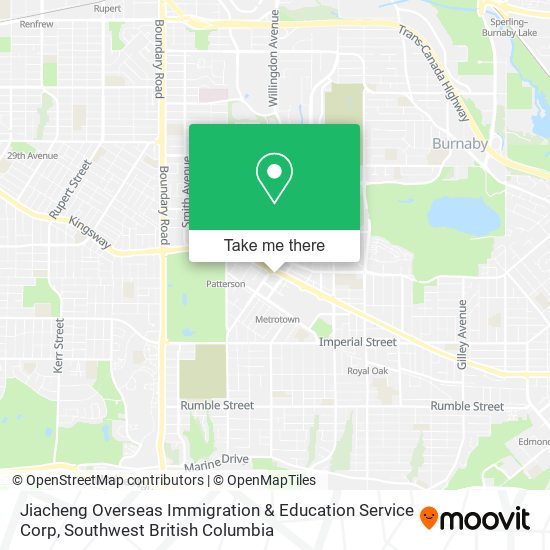 Jiacheng Overseas Immigration & Education Service Corp map