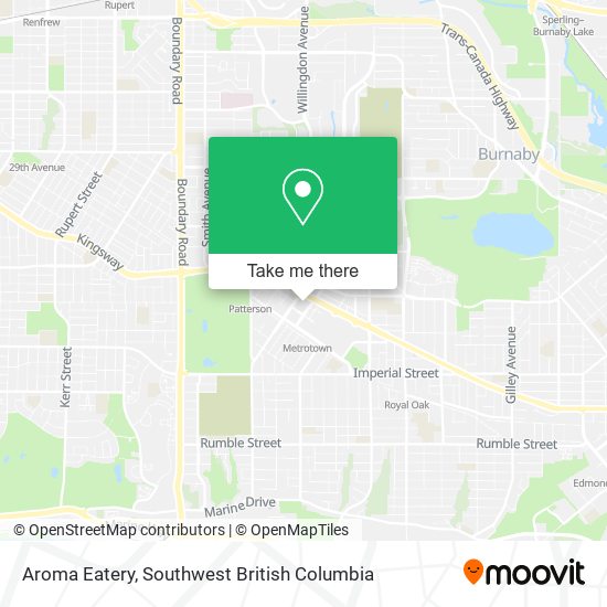 Aroma Eatery map