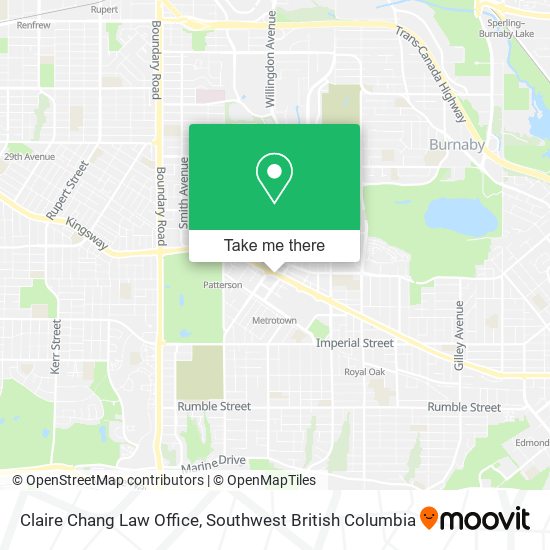 Claire Chang Law Office map