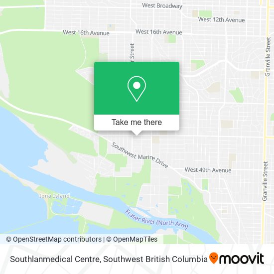 Southlanmedical Centre map