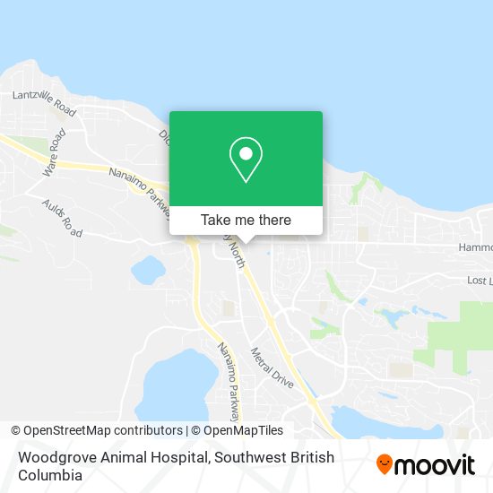 Woodgrove Animal Hospital map