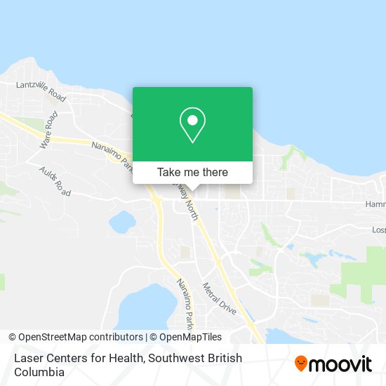 Laser Centers for Health map