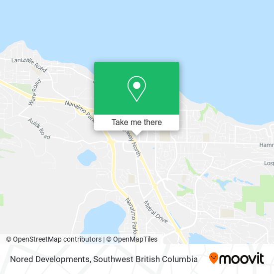 Nored Developments map