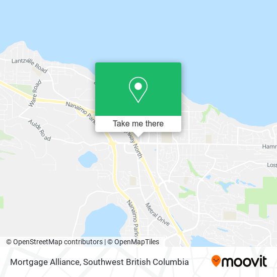 Mortgage Alliance map