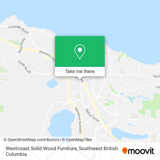 Westcoast Solid Wood Furniture map