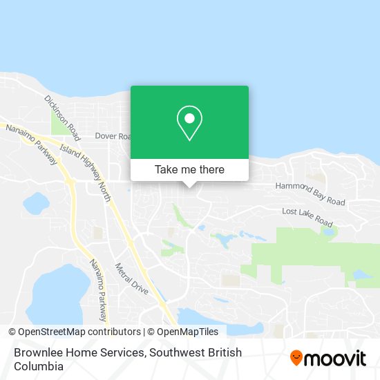 Brownlee Home Services map