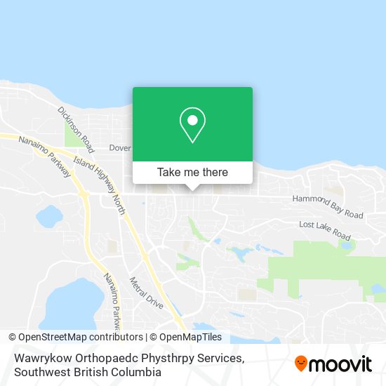 Wawrykow Orthopaedc Physthrpy Services map