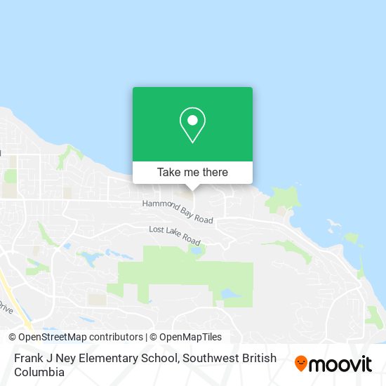 Frank J Ney Elementary School map