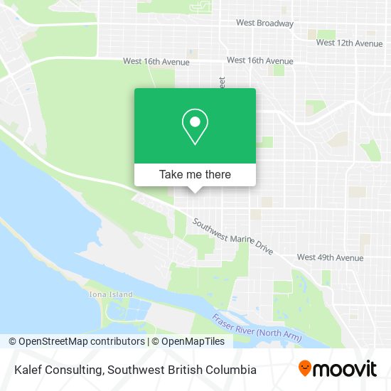 Kalef Consulting map