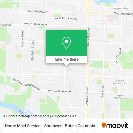 Home Maid Services map