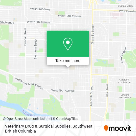 Veterinary Drug & Surgical Supplies map