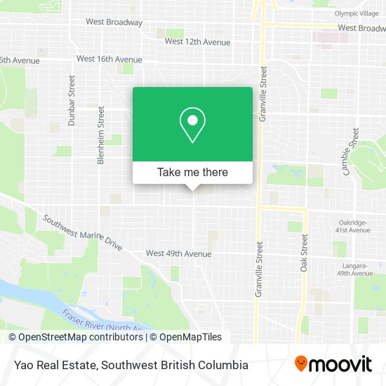 Yao Real Estate map