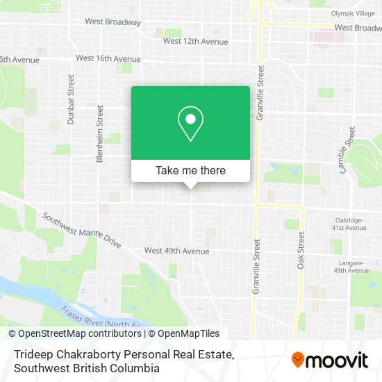 Trideep Chakraborty Personal Real Estate map