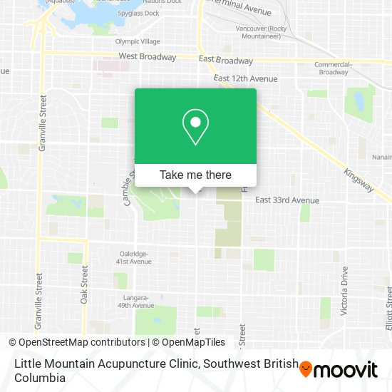 Little Mountain Acupuncture Clinic plan