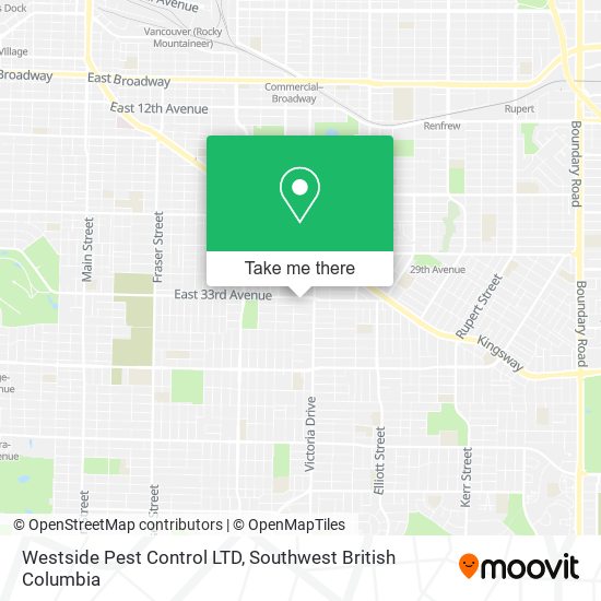 Westside Pest Control LTD map