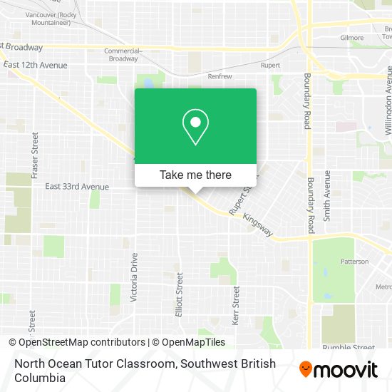 North Ocean Tutor Classroom map